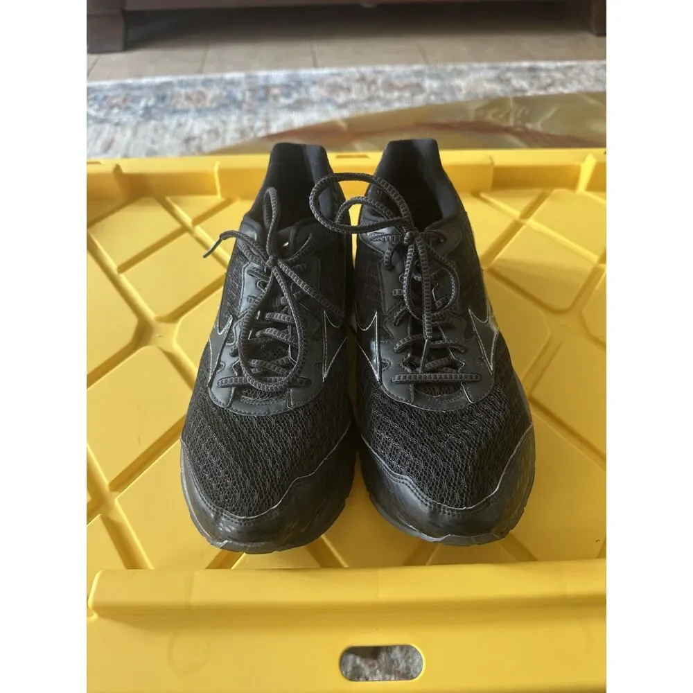 Mizuno Men's Wave Rider GTX Waterproof Running Shoes Black Size 10